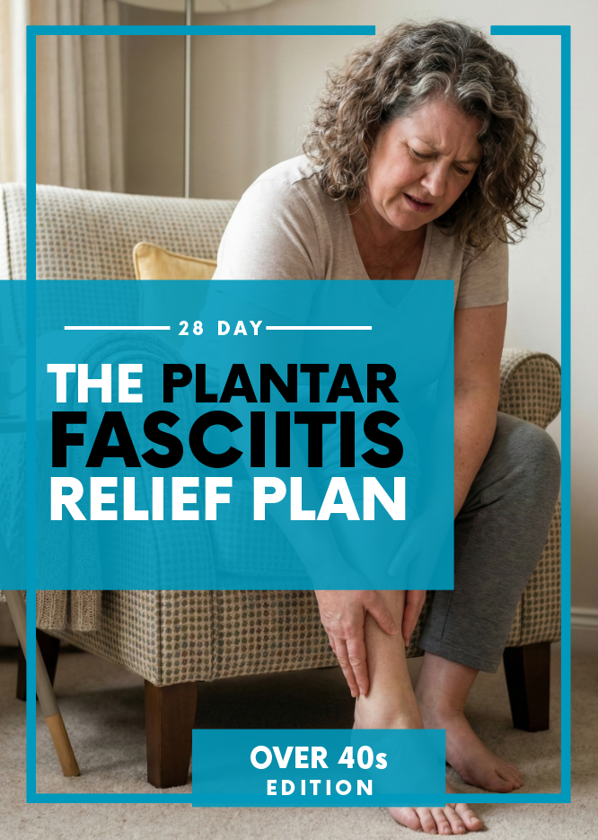 40+ Edition Plantar Fasciitis Guide Book Cover
