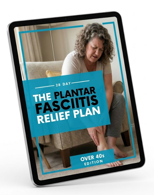 Plantar Fasciitis Guide on iPad