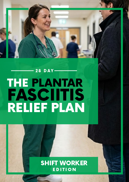 Shift Worker Heel Pain Guide Book Cover